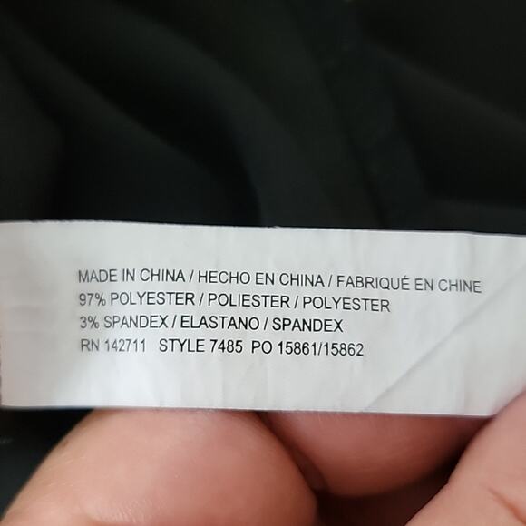 Eloquii black trumpet mini skirt plus size 20 - Picture 6 of 8